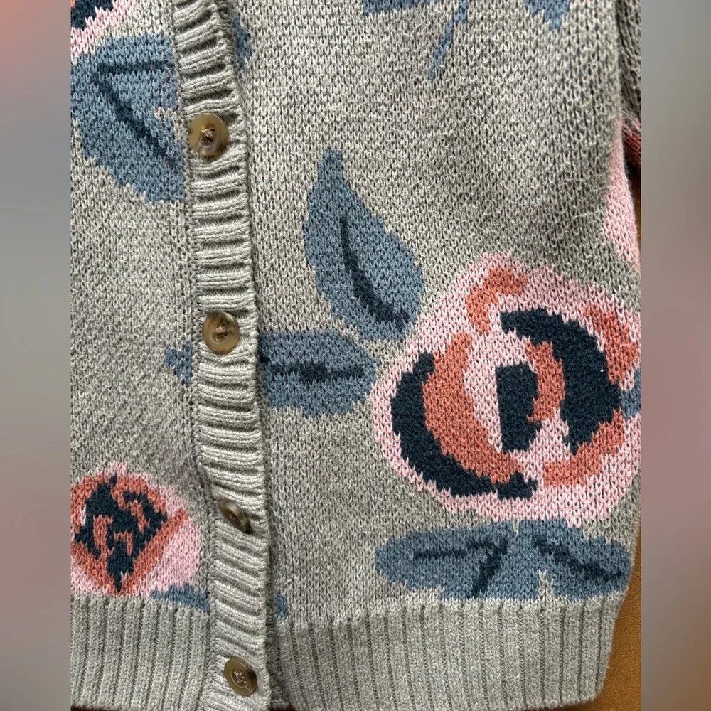 Tea Collection Rose Cardigan
